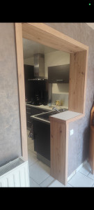 Photo de galerie - Habillage encadrement .