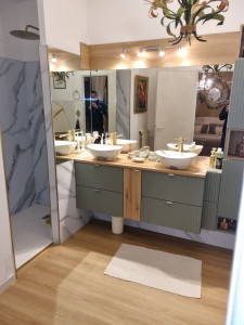 Photo de galerie - Rénovation complète d une salle de bain