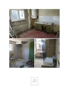 Photo de galerie - Création d'une salle d'eau complète. 