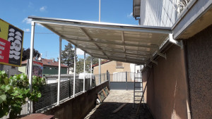 Photo de galerie - Carport fabrication maison 