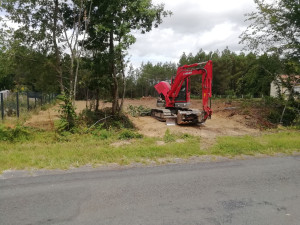 Photo de galerie - Terrassement pour une futur maison 
