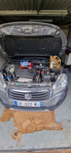 Photo de galerie - Vidange tous filtre sx4 scross