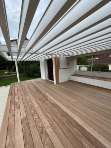 Photo de galerie - Réalisation d'une terrasse sur mesure