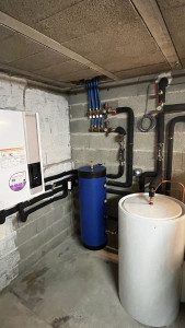 Photo de galerie - Installation pompe à chaleur 