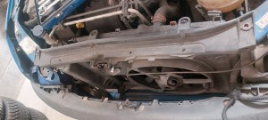 Photo de galerie - Remplacement radiateur, ventilateur Peugeot 206 