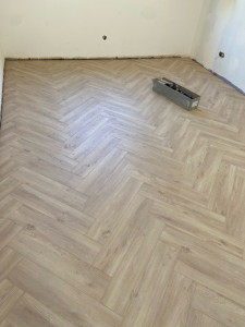 Photo de galerie - Pose de parquet - Revêtement de sol