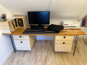 Photo de galerie - Aménagement et Création d’un bureau 