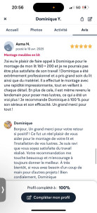 Photo de galerie - Montage meubles en kit