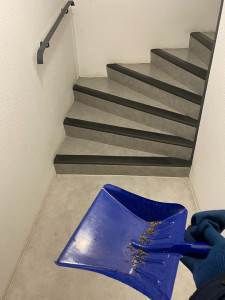 Photo de galerie - Nettoyage escaliers de service