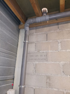 Photo de galerie -  évacuation PVC