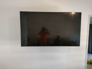 Photo de galerie - Installation d'une TV.