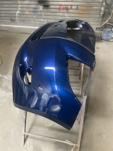 Photo de galerie - Remplacement pare choc avant Toyota yaris 