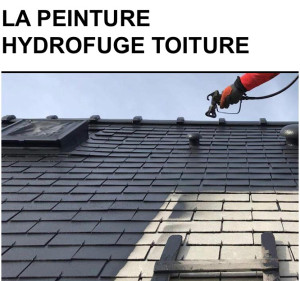 Photo de galerie - Peinture à l’hydrofuge pour l’imperméabilisation de la toiture