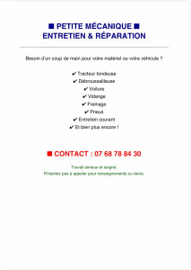 Photo de galerie - N’hésitez pas à me contacter pour toute petite réparation de votre véhicule, vidange frein disques, plaquettes, étrier, courroie, accessoires, pneus, vidange de boîte, vidange moteur, changement d’essuie-glaces et j’en passe sûrement