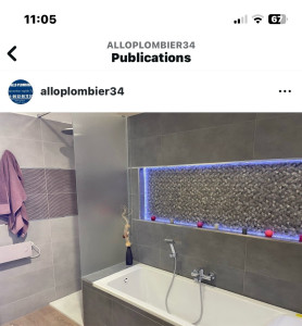 Photo de galerie - Baignoire & bac à douche