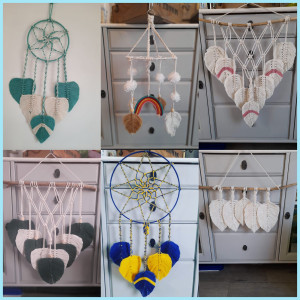 Photo de galerie - Diverses créations disponibles entre 25 € et 50€ 