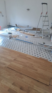 Photo de galerie - Pose de parquet 