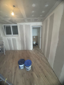 Photo de galerie - Pose de Placot et enduit