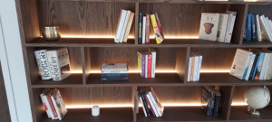 Photo de galerie - Bibliothèque avec LED intégrées 
