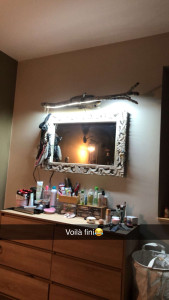 Photo de galerie - Création de lampe à partir d’une branche 