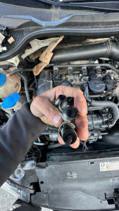 Photo de galerie - Changement des bougies d’allumage et bobines sur un scirocoo TSI