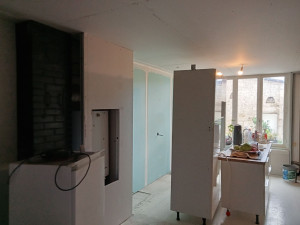 Photo de galerie - Isolation et placo 