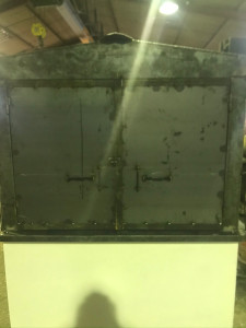 Photo de galerie - Porte pour toiture cube 