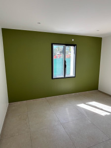 Photo de galerie - Préparation des supports plafond, mur, mise en peinture d’une peinture couleur choix Client