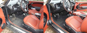 Photo de galerie - Nettoyage Intérieur Mini Cooper 