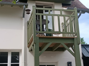 Photo de galerie - Garde-corps en bois 