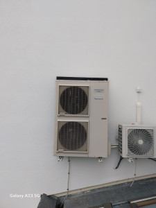 Photo de galerie - Pose d'une Pac 14kw 