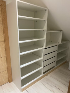 Photo de galerie - Création de mon dressing en mélaminé 