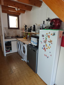 Photo de galerie - Avant 
Rénovation d'une cuisine.
