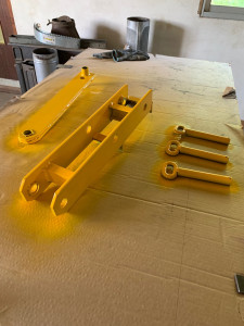 Photo de galerie - Fabrication pouce mécanique pour mini pelle