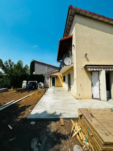 Photo de galerie - Réalisation d’une dalle 