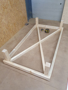 Photo de galerie - Cadre et support pour un lit 