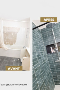 Photo de galerie - Salle de Bains Avant / Apres 