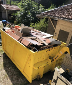 Photo de galerie - Location de grosse benne chez un client