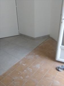 Photo de galerie - Pose de carrelage,parquet