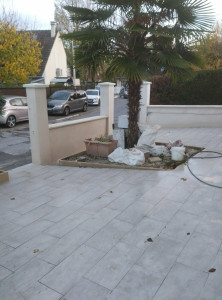 Photo de galerie - Carrelage + Ravalement