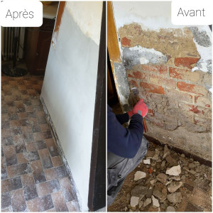 Photo de galerie - Plâtrerie - Murs - Plafonds