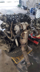 Photo de galerie - Remplacement moteur avec déshabillage réhabillage 