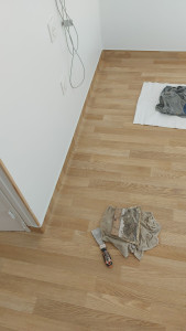 Photo de galerie - Pose de parquet - Revêtement de sol