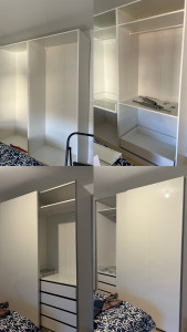 Photo de galerie - Montage meuble PAX ( 238x200x58 )