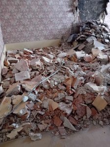 Photo de galerie - Demolition cloison mur 