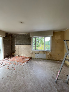 Photo de galerie - Dépose de cloisons