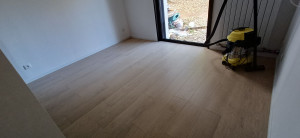 Photo de galerie - Pose de 13m2 parquet flottant