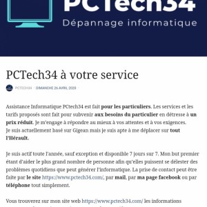 Photo de galerie - Dépannage informatique