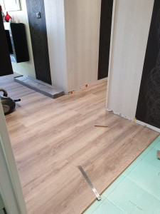 Photo de galerie - Pose de parquet - Revêtement de sol
