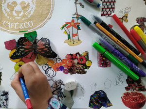 Photo de galerie - Cours de dessin, peinture, sculpture, gravure etc ... pour enfants et adultes.  